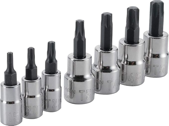 CRAFTSMAN Torx Bit Socket Set, 7-Piece (CMMT34449)