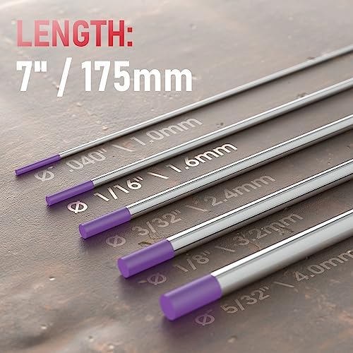 YESWELDER TIG Weld Tungsten Electrode NonRadioactive Comparable