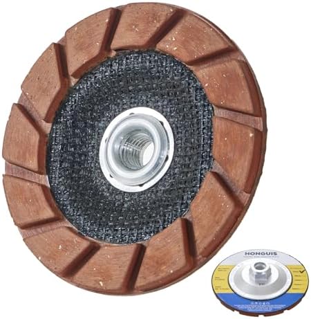 5" Ceramic Bond Diamond Cup Wheel for Concrete, 5/8-11, 30 Grit