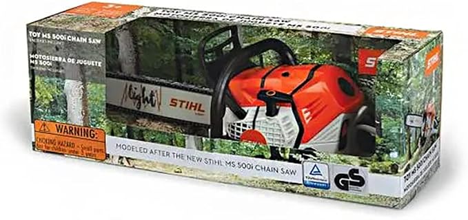 STIHL Battery Operated Chainsaw with Sound Kids Toy