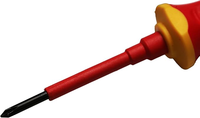TMAX 1000V VDE Insulated Electrician Magnetic Screwdriver, PH0 Phillips #0