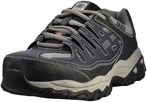 Skechers Men's Cankton Steel Toe Lace Up