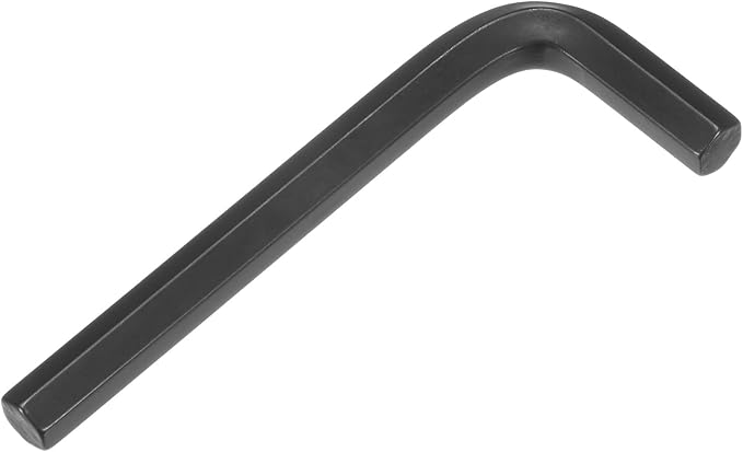 HARFINGTON Hex Key Wrench 10mm L-Shape Hexagon Metric Chrome Vanadium Steel | Repairing Tool Wrenches for Home Repair,Black