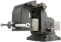 Wilton Shop Bench Vise, 6" Jaw Width, 6" Max Jaw Opening, 3-1/2" Throat (Model WS6), Gray
