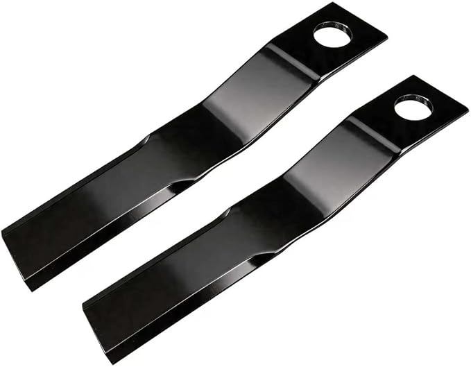 2PCS Brush Cutter Blades, Replacement for AGT Skid Steer RC72 EXRC54, 8mm Thick 60Si2Mn Steel Heavy Duty Brush Cutter Attachments