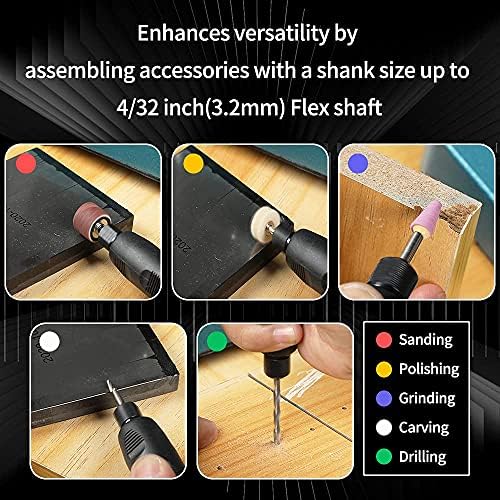 LIBAOTML Mini Bench Grinder with Variable Speed for Polishing, Buffing, and Jewelry Making, Small Bench Polisher and Professional Lapidary Equipment for Rocks, Metals, and Gems