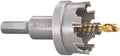 Starrett Tungsten Carbide Tipped Stainless Steel Sheet Metal Hole Saw - Ideal for Stainless, High Alloy Steel, Non-Ferrous Metals, Reinforced Fabrics - 1-1/2'' Diameter - SM38