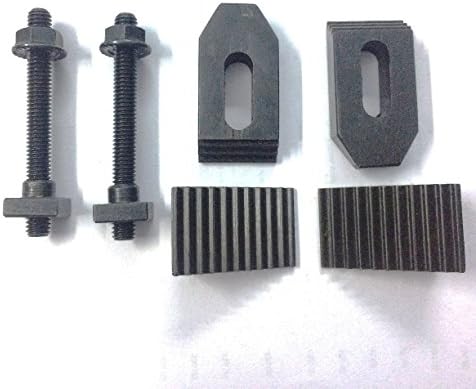 4" Inch (100 mm) Rotary Table 4 Slot for Milling Machine with M6 clamp kit