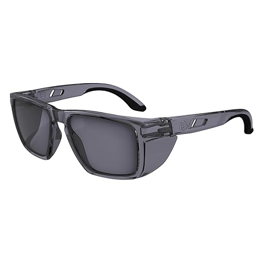 Ergodyne Skullerz SIXTEN Safety Glasses with Side Shields, Anti Fog + Anti Scratch, ANSI z87.1 with Protective Microfiber Bag