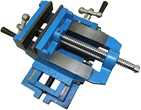 HFS(R) 6" Cross Slide Vise Drill Press Metal Milling 2 Way X-Y Heavy Duty Clamp Machine