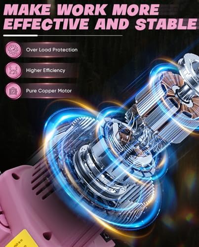 Saker Mini Chainsaw|6 Inch Chainsaws[2026 Upgraded]|Mini Cordless Electric Chain Saw|Small Handheld Portable Chain Saws Battery Powered Chain Saw for Tree Trimmer and Garden