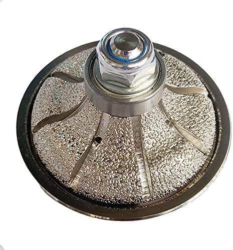 F20 Ogee Edges Vacuum Brazed Diamond Hand Profile Wheel with 5/8-11 Thread