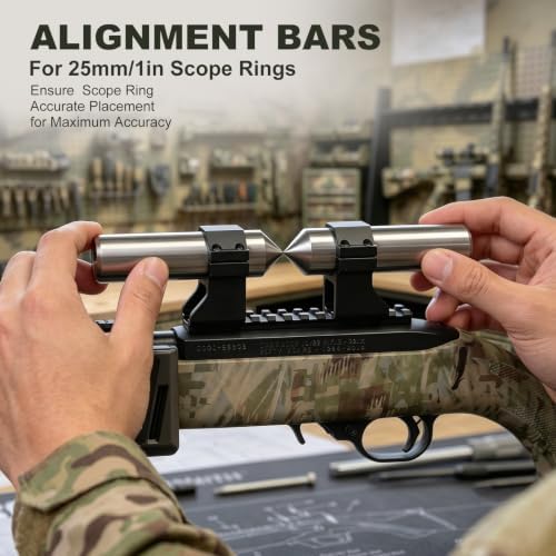 Scope Ring Alignment and Lapping Kit,Scope Mounting Kit Combo for Scope Mounting