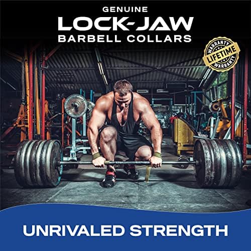 Lock-Jaw PRO 2 Magnetic Barbell Collars/Clamps, 2"/50mm Olympic Bars