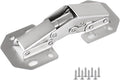 20-Pack Hidden Hinges for Cabinet Doors Frameless, Concealed Cabinet Hinge, 90 Degree Surface Mount Hinges