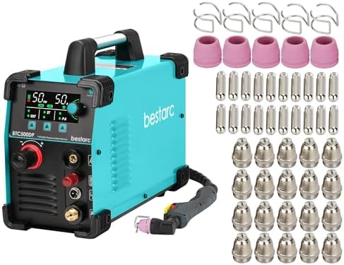 Pilot Arc Plasma Cutter-BTC500DP 7Gen & AG60P Consumables Kit 50PCS