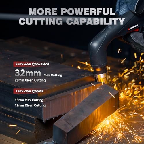 ARCCAPTAIN iControl CUT65 MP [CNC] Non-HF Plasma Cutter Machine, 65 Amp