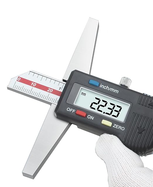 Depth Gauge Vernier Caliper,0-6"/150mm,0-8"/200mm,0-12"/300mm (Digital 0-150mm)