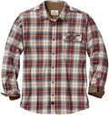 Legendary Whitetails Mens Flannel Long Sleeve Button Down 100% Cotton Shirt