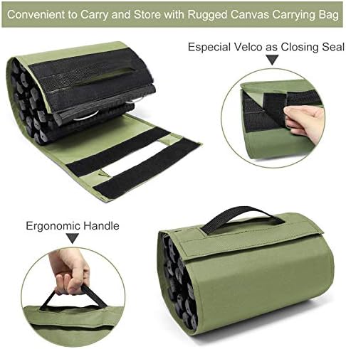 Reliancer 2PC Traction Tracks Mats TPR 31.5" L Tire Recovery Track Pad Roll Car Vehicle Tyre Traction Boards Tire Ladder Track Grabber Auto Emergency Traction Aid w/Bag for Off-Road Mud Snow Ice Sand