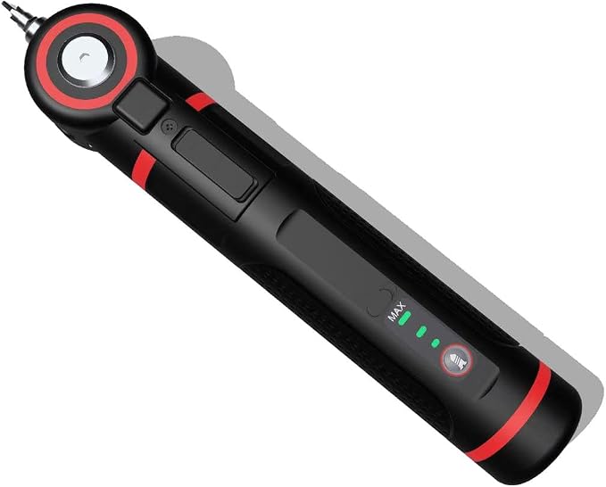 Electric Screwdriver with Pivoting Head 3-Positions (0/45/90°), 5N.m Torque & 340RPM, 2000mAh USB-C Rechargeable, 22-PC Set for Tight Spaces and Household DIY