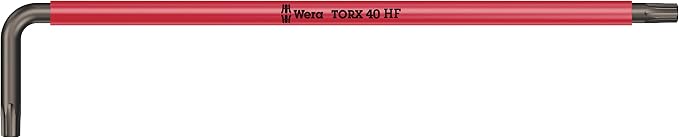 Wera 05024470001 967/9 TX XL MULTICOLOUR HF 1 L-KEY SET WITH HOLDING FUNCTION, LONG, 9 PIECES
