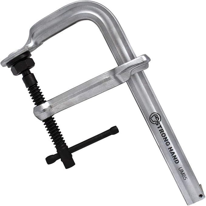 Strong Hand Tools Regular Duty Bar Clamp, Capacity 8-1/2", Clamping Pressure: 2,400 LBS, Throat Depth: 5-1/2″, UM85, Strong Hand Tools