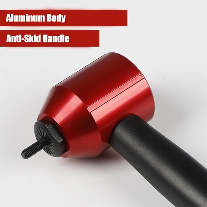 26Pcs Rivet Nut Drill Adapter M3 M4 M5 M6 M8 Metric Mandrel Rivet Nut Thread Insert Aluminum Drill Attachment Tool Set