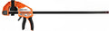 VANQUISH 24" One Hand Clamp/Spreader, 600Lbs Clamping Force, 3.4in. Throat Depth Heavy Duty Quick Release Bar Clamps, Tools & Equipment for Woodworking, Carpentry, Home Improvement, DIY