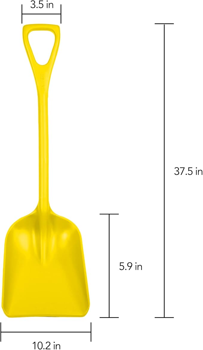 Remco 69816 Shovel,One-Piece,11",PP,Yellow