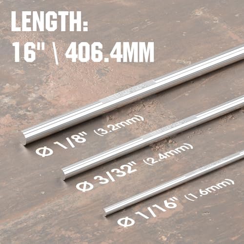 YESWELDER Aluminum TIG Welding Rod ER4043 1/16"x16" 5LB
