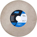 Norton Gemini Grinding Wheel, Type 01 Bench and Pedestal Wheel, Fine Alundum, 7 Inch Aluminum Oxide Grinding Wheel for Bench Grinder, Pack of 1