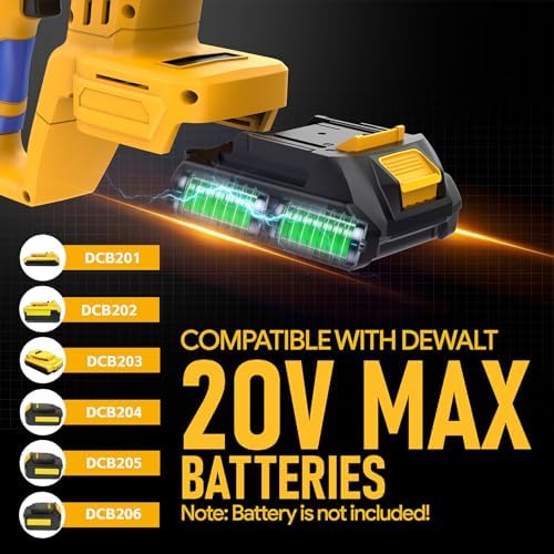 SDS Cordless Rotary Hammer Drill Fit for Dewalt 20V Battery(NO Battery)