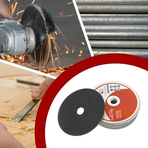 findmall 100 Pack 6" x.045 x7/8" Cut-Off Wheel - Metal and Stainless Steel Cutting Discs, Fir for Cutting Steel, Iron, Plastic, Stainless Steel, Etc