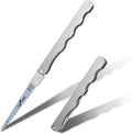 Titanium Folding Hand Saw, 13 Inch Camping Saw Heavy Duty High Carbon Steel Blade for Wood Cutting, Tree Trimming and Gardening