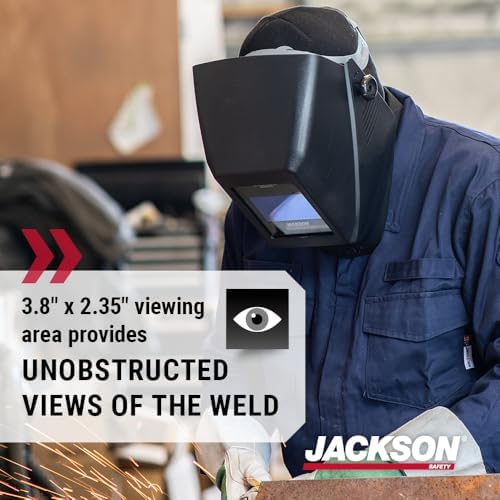 Jackson Safety NexGen Auto Darkening Welding Helmet - ADF Hood - ANSI Z87.1