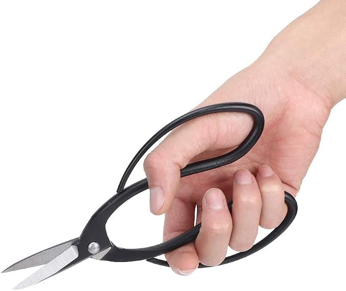 t Professional Bonsai, 6-Piece Set of Bonsai Pruning Tools + Bag Tool Kit 7 PCS Stainless Steel Bud Scissors Root Branching Wire Drawing Pliers Oblique Spherical Scissor Shear