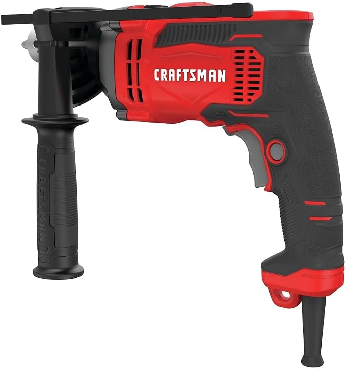 CRAFTSMAN CMED741R 7 Amp 1/2 in. Corded Hammer Drill (Renewed)