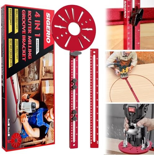4 in 1 Router Circle Cutting Jig for Cutting Large Circles 10"-58"