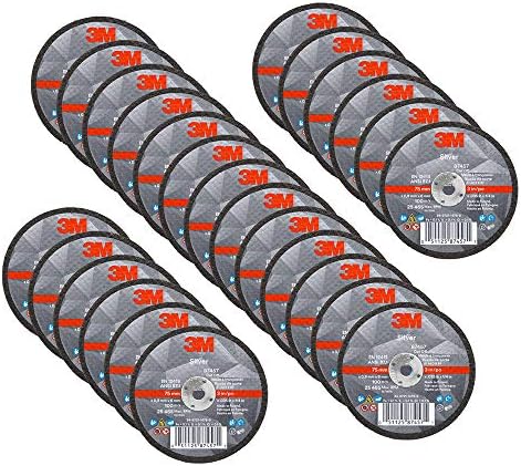 3M Silver Cut-Off Wheel, 87457, 60+, T1, 3 in x 0.035 in x 1/4 in