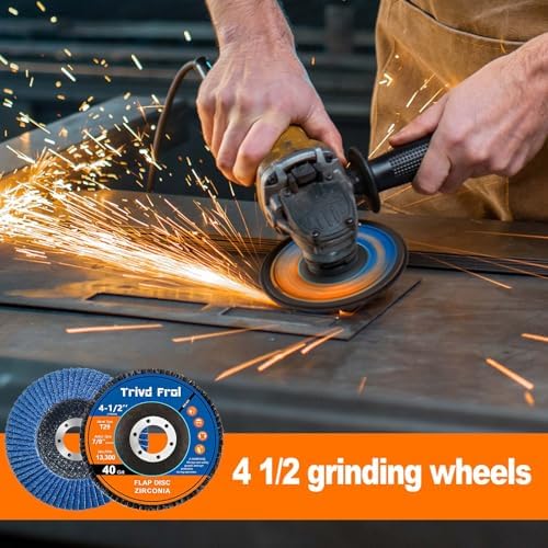 Flap Discs 4 1/2" for Angle Grinder Disc - Trivd Frol 4 1/2" Flap Disc