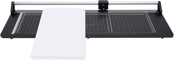 Precision Manual Rotary Paper Trimmer 36 inch Sharp Photo Paper Rolling Cutter Heavy Duty