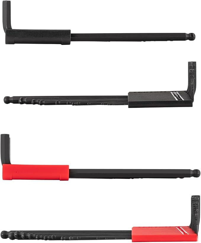 TEKTON Ball End Hex L-Key Set, 28-Piece | KLX91302 | (0.050 - 3/8 in., 1.3 - 10 mm), Manganese Phosphate Finish, Holder