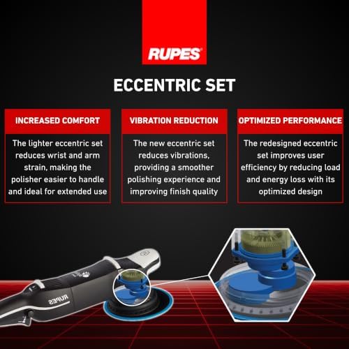 RUPES BigFoot LHR21 Mark V Random Orbital Complete Polishing Kit