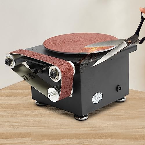 Mini Belt Disc Sander Belt Sander, Sanding Disc, Speed Power Sanding Machine Bench Grinder, Small Sander Machine, For Model Crafts Jewelry DIY, Wood Metal Working