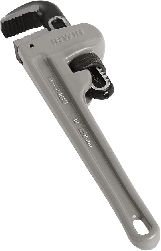 IRWIN VISE-GRIP Tools Cast Aluminum Pipe Wrench, 1-1/2-Inch Jaw Capacity, 10-Inch (2074110)