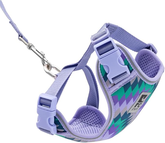RC Pets Adventure Kitty Cat Harness | Adjustable Airmesh Vest with D-Ring and 6ft Leash for Walking and Travel | Maze, Large