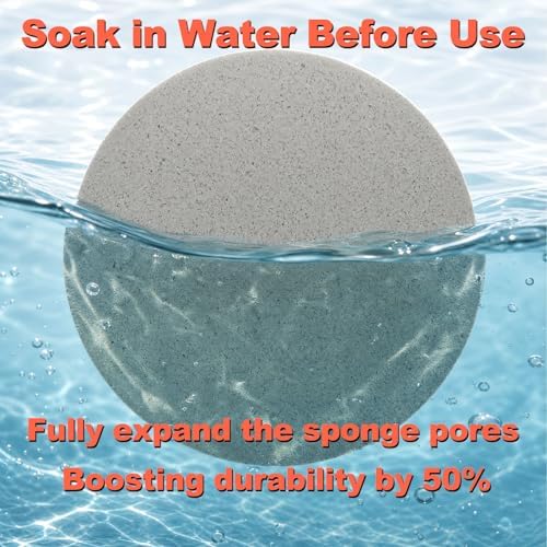 6 Inch Foam Hook & Loop Sanding Discs: 15Pcs 2000 Grit