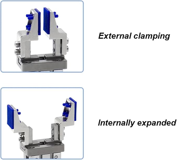 1pcs MHZ2 Finger Cylinder Parallel clamp Claw Fixture MHZ2-16D MHZ2-20D Bracket Extended Internal Support Bracket(MHZL2-25D RK25)