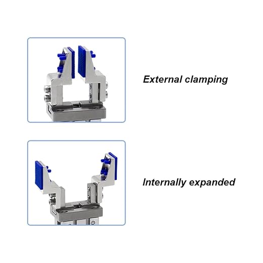 1pcs MHZ2 Finger Cylinder Parallel clamp Claw Fixture MHZ2-16D MHZ2-20D Bracket Extended Internal Support Bracket(MHZ2-10D RK10)